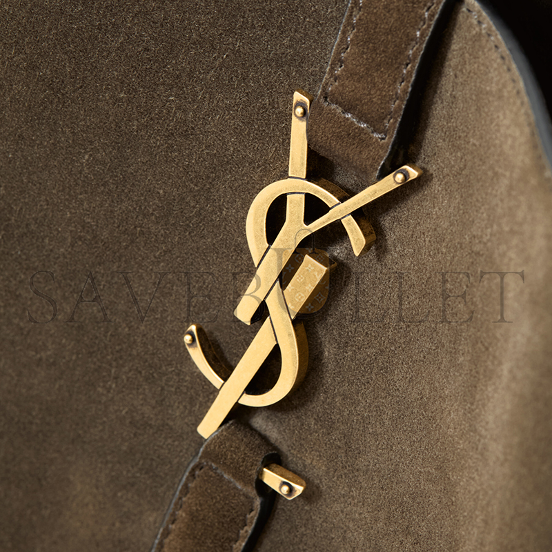YSL LE 5 À 7 SUPPLE CROSSBODY IN SUEDE A0021I1U80W3212 (23*22.5*8.5cm)